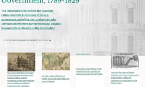 "screenshot of the Creating a Federal Government website"